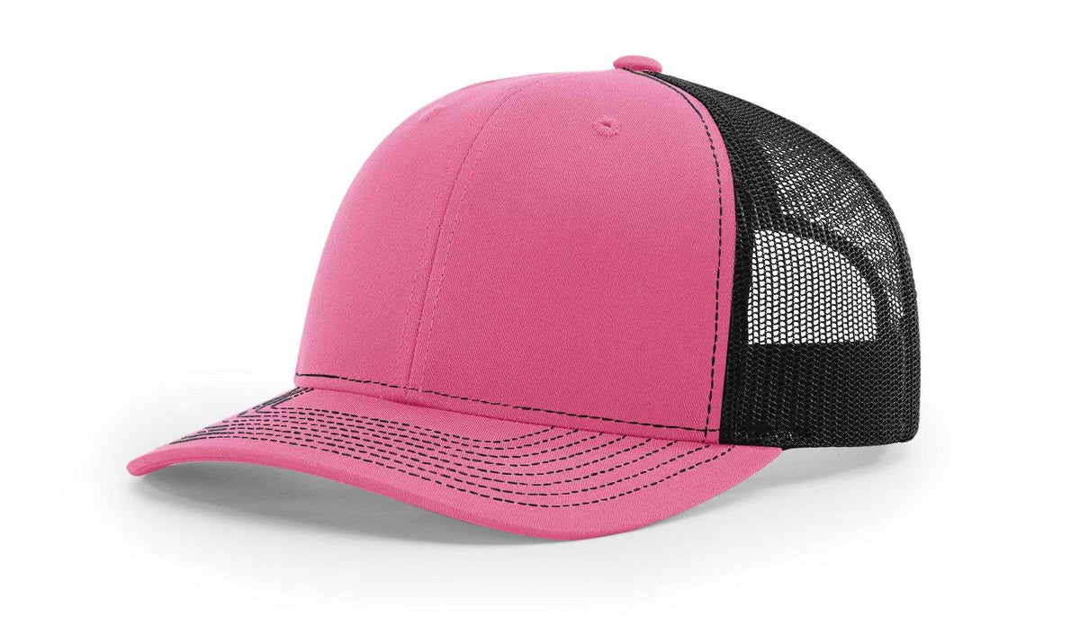 Richardson 112 Trucker Hat Ball Cap Meshback Hat Snapback Cap Trucker Cap - OSFM