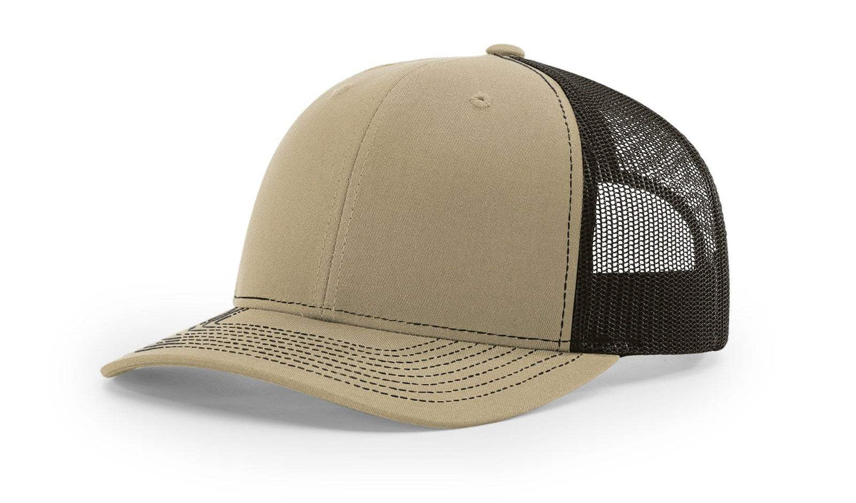 Richardson 112 Trucker Hat Ball Cap Meshback Hat Snapback Cap Trucker Cap - OSFM