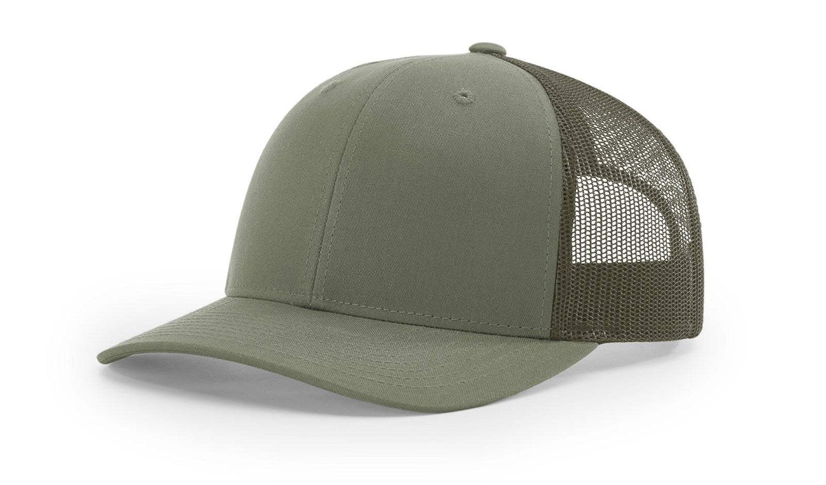Richardson 112 Trucker Hat Ball Cap Meshback Hat Snapback Cap Trucker Cap - OSFM