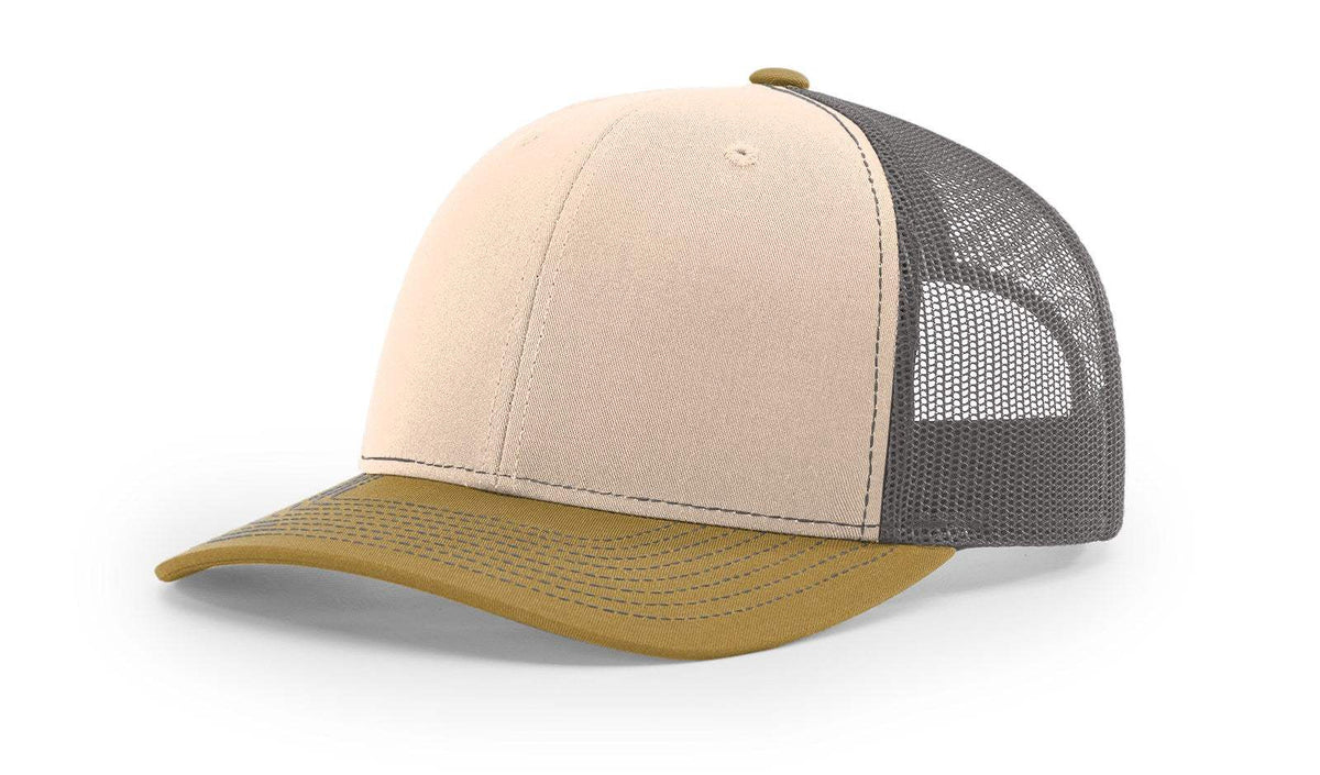 Richardson 112 Trucker Hat Ball Cap Meshback Hat Snapback Cap Trucker Cap - OSFM