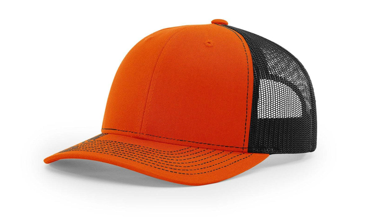 Richardson 112 Trucker Hat Ball Cap Meshback Hat Snapback Cap Trucker Cap - OSFM