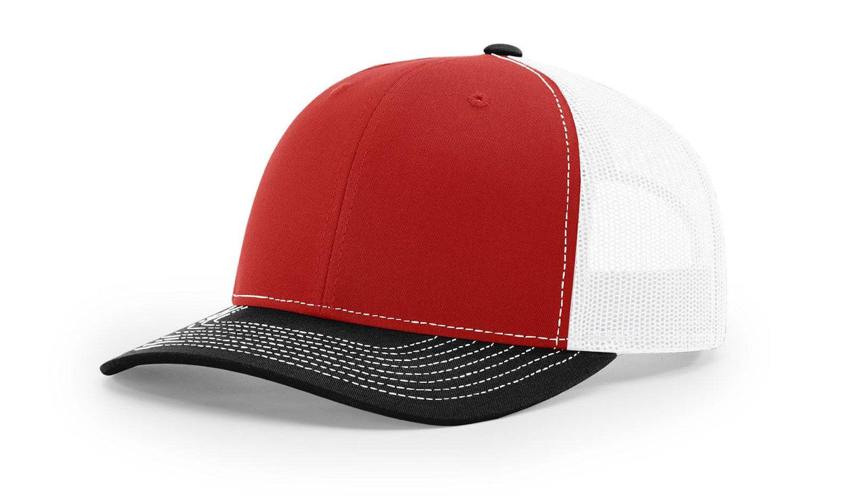 Richardson 112 Trucker Hat Ball Cap Meshback Hat Snapback Cap Trucker Cap - OSFM