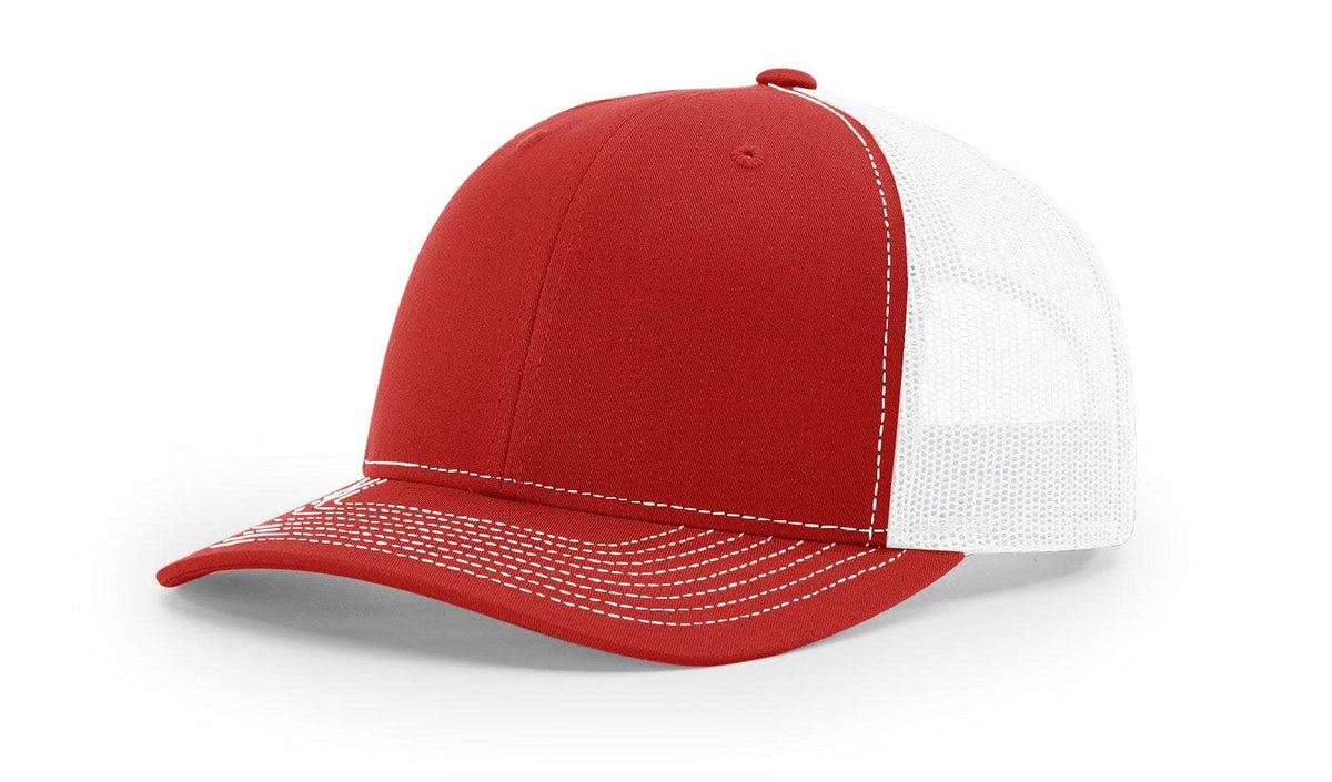Richardson 112 Trucker Hat Ball Cap Meshback Hat Snapback Cap Trucker Cap - OSFM