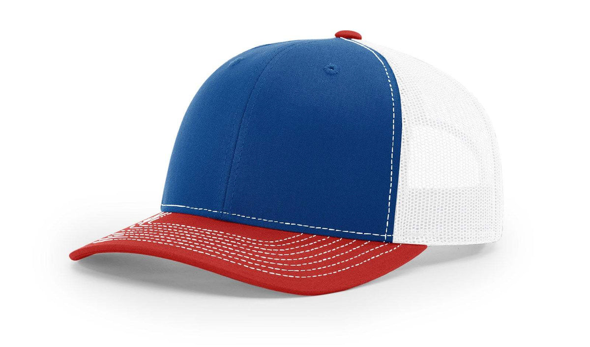 Richardson 112 Trucker Hat Ball Cap Meshback Hat Snapback Cap Trucker Cap - OSFM