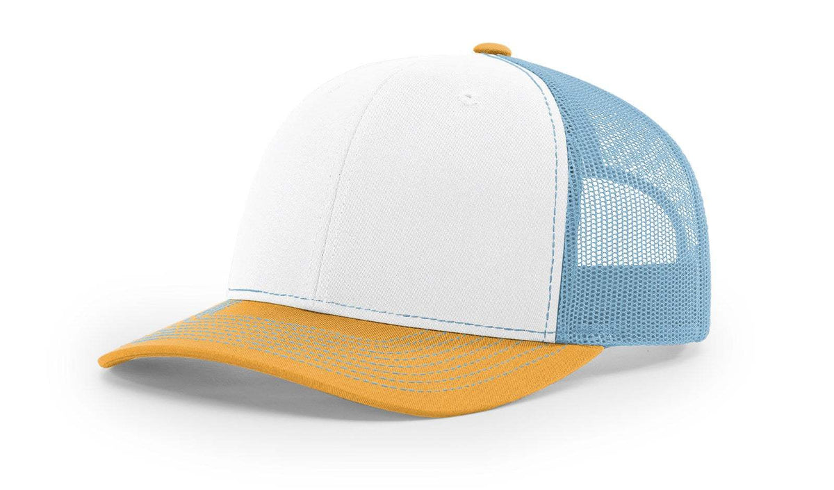 Richardson 112 Trucker Hat Ball Cap Meshback Hat Snapback Cap Trucker Cap - OSFM