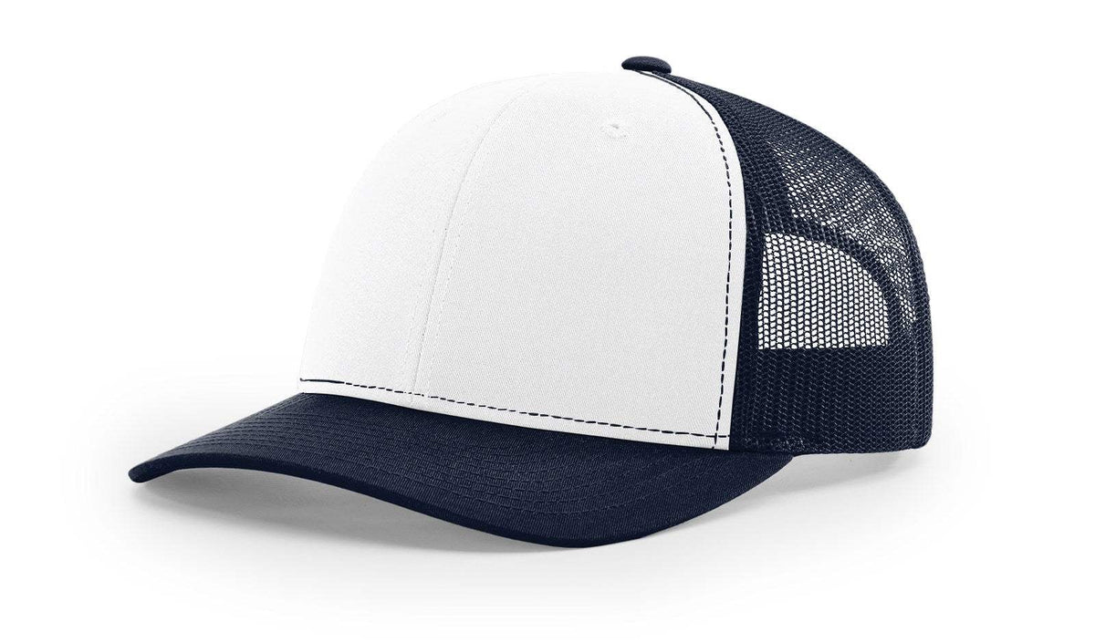 Richardson 112 Trucker Hat Ball Cap Meshback Hat Snapback Cap Trucker Cap - OSFM