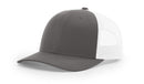 Richardson 115 Trucker Hat Low Profile Snapback 6 Panel Hat Trucker Cap MD/LG
