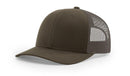 Richardson 115 Trucker Hat Low Profile Snapback 6 Panel Hat Trucker Cap MD/LG
