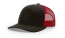 Richardson 115 Trucker Hat Low Profile Snapback 6 Panel Hat Trucker Cap MD/LG