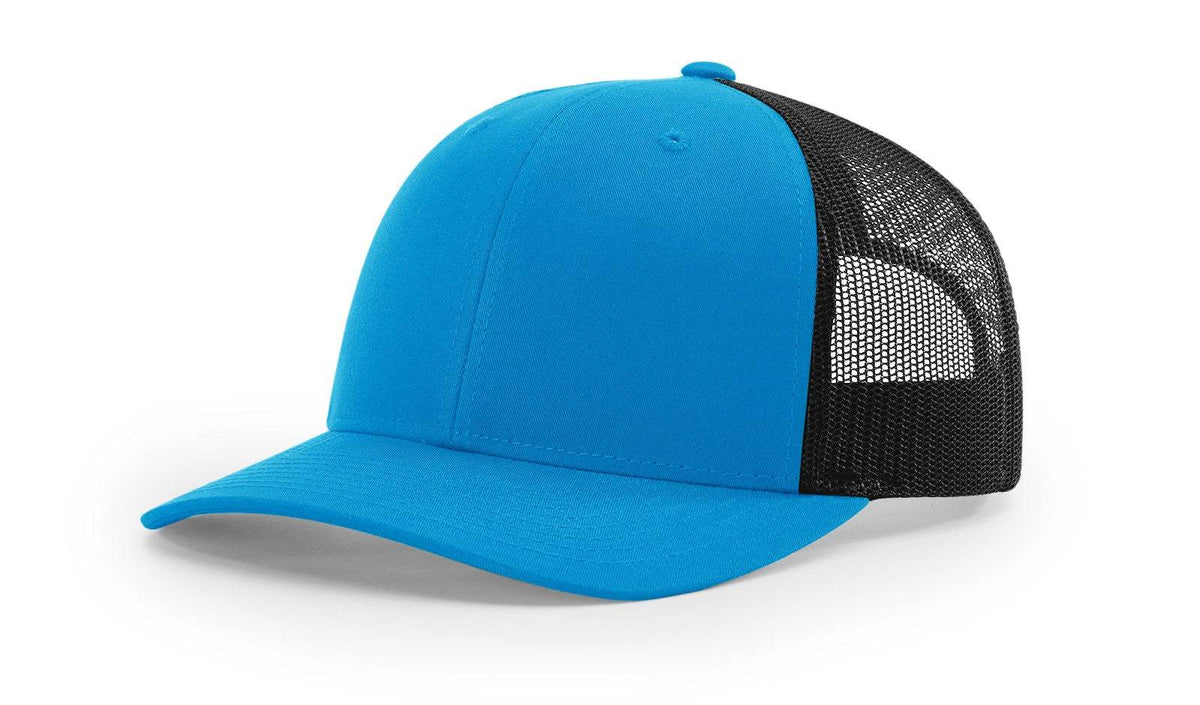 Richardson 115 Trucker Hat Low Profile Snapback 6 Panel Hat Trucker Cap MD/LG