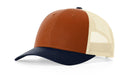 Richardson 115 Trucker Hat Low Profile Snapback 6 Panel Hat Trucker Cap MD/LG