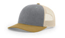 Richardson 115 Trucker Hat Low Profile Snapback 6 Panel Hat Trucker Cap MD/LG
