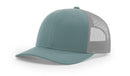 Richardson 115 Trucker Hat Low Profile Snapback 6 Panel Hat Trucker Cap MD/LG