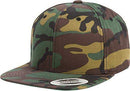 Yupoong Flatbill Hat Classic Snapback Cap Yupoong 6089 - OSFM - Yupoong - Ridge & River