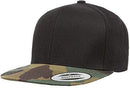 Yupoong Flatbill Hat Classic Snapback Cap Yupoong 6089 - OSFM - Yupoong - Ridge & River
