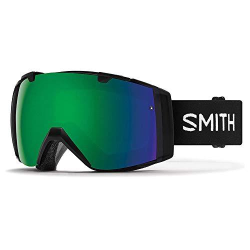 Smith Optics I/O Adult Snowboarding Goggles, Black/Chromapop Sun Green Mirror - Smith - Ridge & River