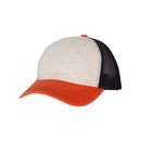 Richardson 111 Garment Washed Snapback Trucker Hat Relaxed Unstructured Cap