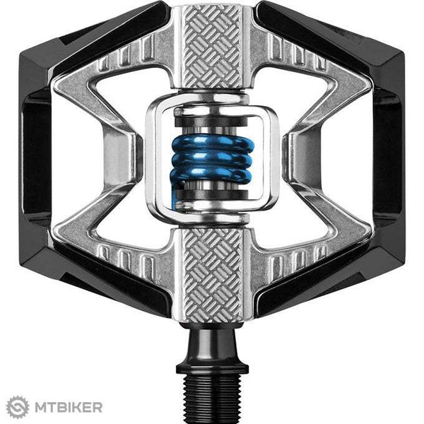 crankbrothers hybrid pedals Crankbrothers Doubleshot Hybrid Bike Pedal - Flat/Clipped-In City Bicycle  Pedal, Premium Bearings and Seals