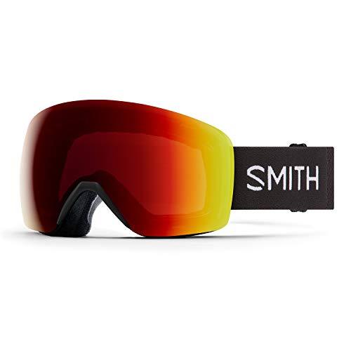 Used Smith Skyline Snow Goggle (Black '21 / Chromapop Photochromic Red Mirror) - Smith - Ridge & River