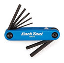 Park Tool AWS-10 Folding-Up Hex Wrench Set Tools, 1.5-6mm, Black - Park Tool - Ridge & River