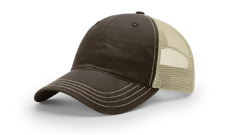 Richardson 111 Garment Washed Snapback Trucker Hat Relaxed Unstructured Cap - Richardson - Ridge & River