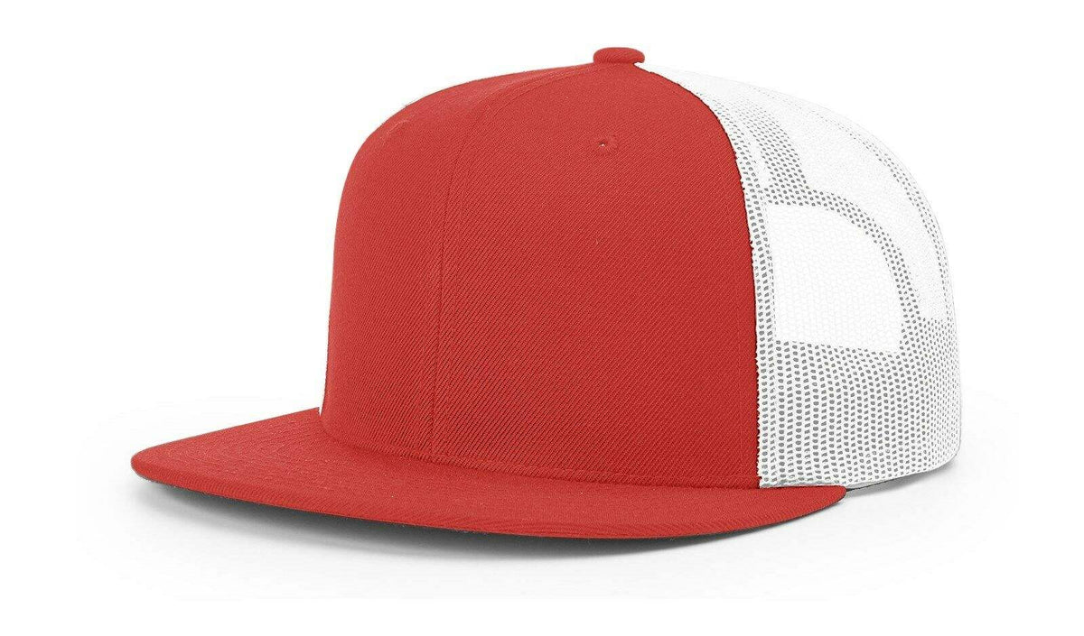 Richardson 511 Flatbill Hat Wool Blend Hi-Pro Trucker Adjustable Snapback - OSFM - Richardson - Ridge & River
