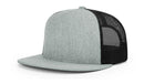 Richardson 511 Flatbill Hat Wool Blend Hi-Pro Trucker Adjustable Snapback - OSFM - Richardson - Ridge & River