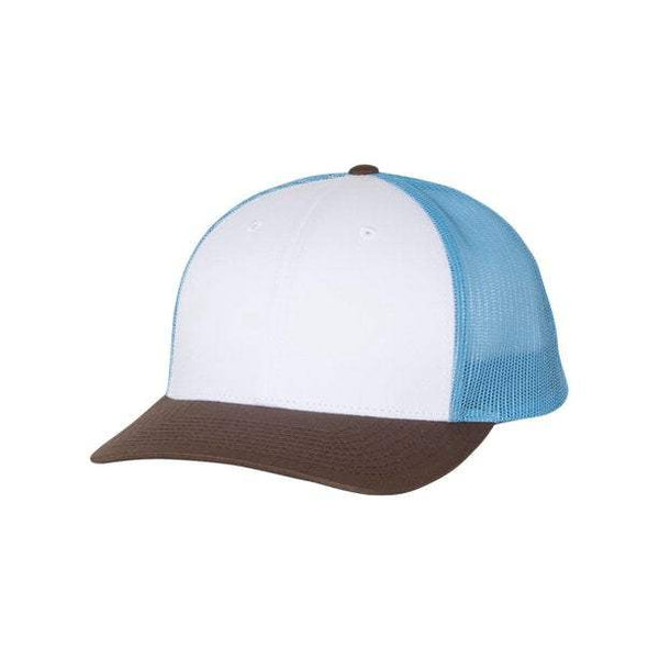 Richardson 115 Trucker Hat Low Profile Snapback 6 Panel Hat Trucker Cap...