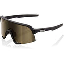 Used 100% S3 Sport Performance Sunglasses - Sport and Cycling Eyewear (Soft TACT Black - Soft Gold Lens) - 100% - Ridge & River