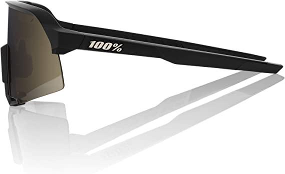 Used 100% S3 Sport Performance Sunglasses - Sport and Cycling Eyewear (Soft TACT Black - Soft Gold Lens) - 100% - Ridge & River