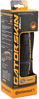 USED Continental Ultra Gatorskin Bicycle Tire (700x25, Folding, Black) - Continental - Ridge & River