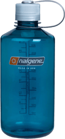 Nalgene Narrow Mouth 32oz Tritan Plastic Water Bottle, 32 Ounce