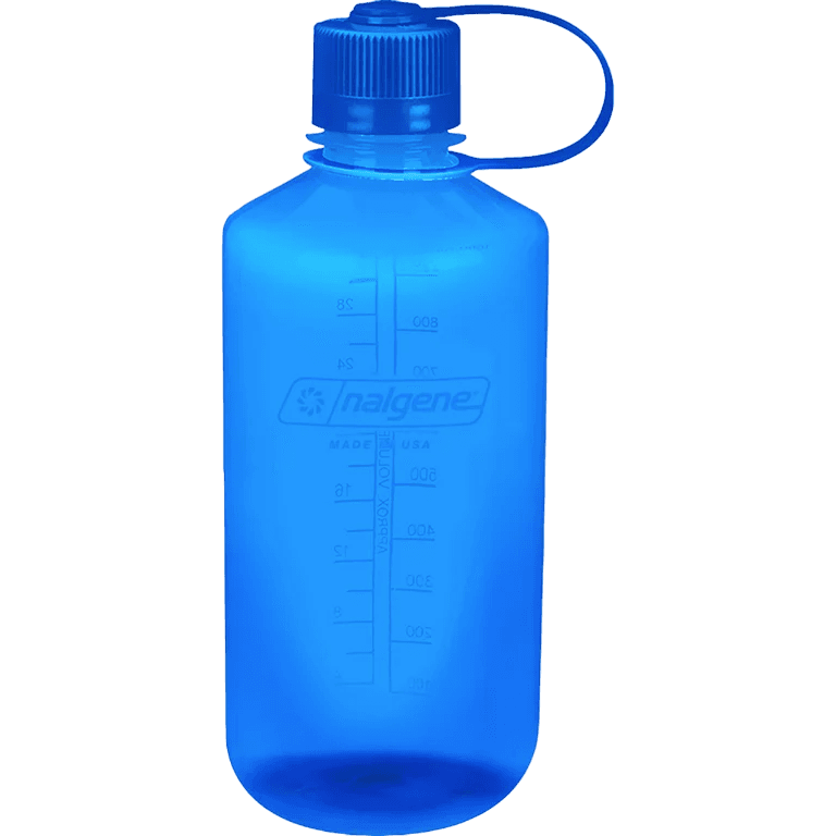 Nalgene Narrow Mouth 32oz Tritan Plastic Water Bottle, 32 Ounce