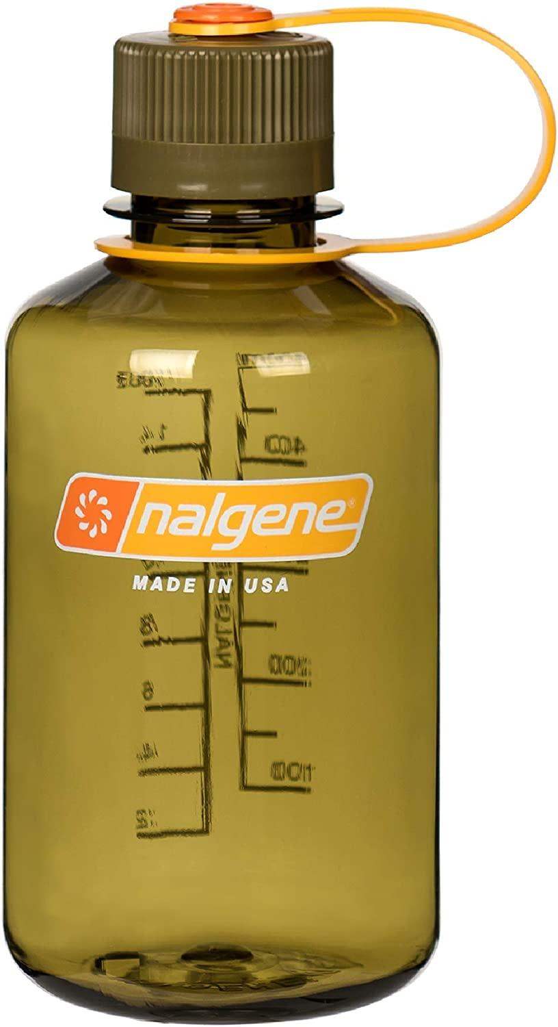 Nalgene Narrow Mouth 16oz Tritan Plastic Water Bottle, 16 Ounce Bottle - Nalgene - Ridge & River