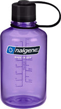 Nalgene Narrow Mouth 16oz Tritan Plastic Water Bottle, 16 Ounce Bottle