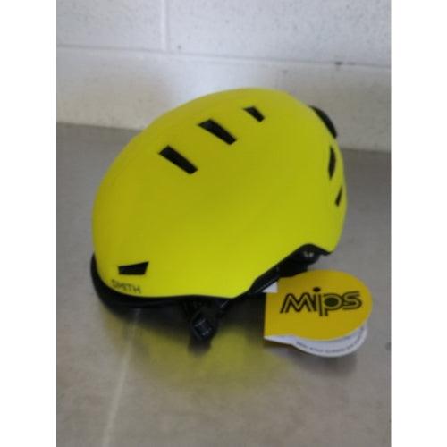 Used Smith Optics Express MIPS Adult MTB Cycling Helmet - Matte Neon Yellow Viz/Medium - Smith - Ridge & River