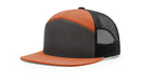 Richardson 168 Hat 7-Panel Trucker Cap Hi-Pro Adjustable Snapback - OSFM - Richardson - Ridge & River