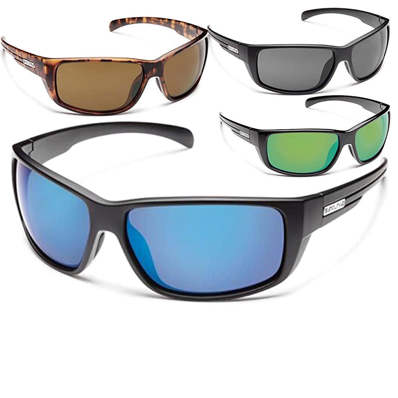 Suncloud Optics Milestone Wrap Around Sunglasses Men's Polarized Sunglasses - Suncloud Optics - Ridge & River