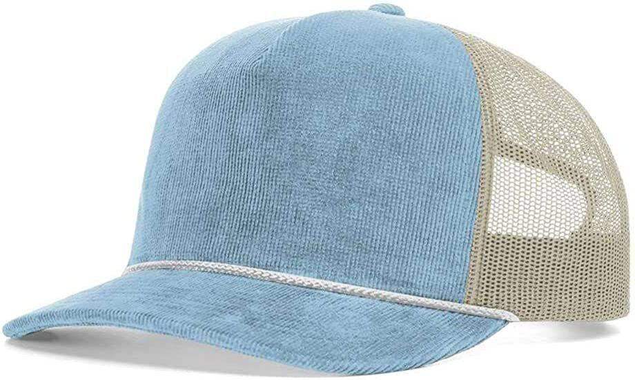 Richardson 930 Troutdale Corduroy Trucker Cap Adjustable Snapback - Richardson - Ridge & River