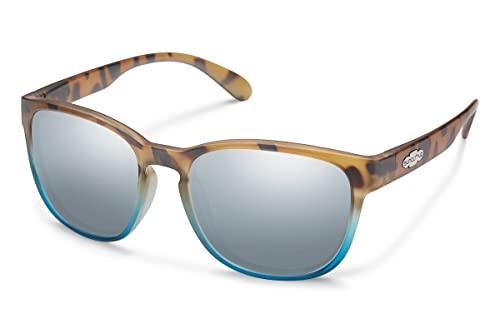 USED Suncloud Loveseat Women's Polarized Mirror Sunglasses, Tortoise Blue Fade - Suncloud Optics - Ridge & River