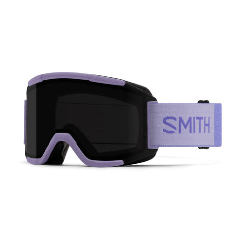 USED Smith Squad ChromaPop Snow Goggles in Lilac /Chromapop Sun Black