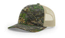 Richardson 112P Camo Trucker Hat Snapback Caps Camo Blaze Orange Realtree Mossy Oak Hats - Richardson - Ridge & River