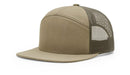 Richardson 168 Hat 7-Panel Trucker Cap Hi-Pro Adjustable Snapback - OSFM - Richardson - Ridge & River