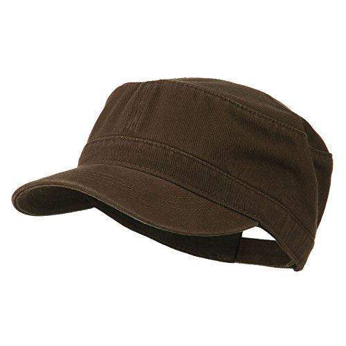 OTTO Military Cap Army Hat Garment Washed Cadet Cap - OSFM - OTTO 109 - OTTO - Ridge & River