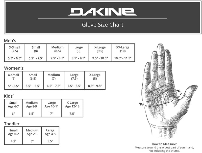 Dakine Scout Gloves Snowboard Gloves and Ski Gloves, Waterproof and Breathable - Dakine - Ridge & River