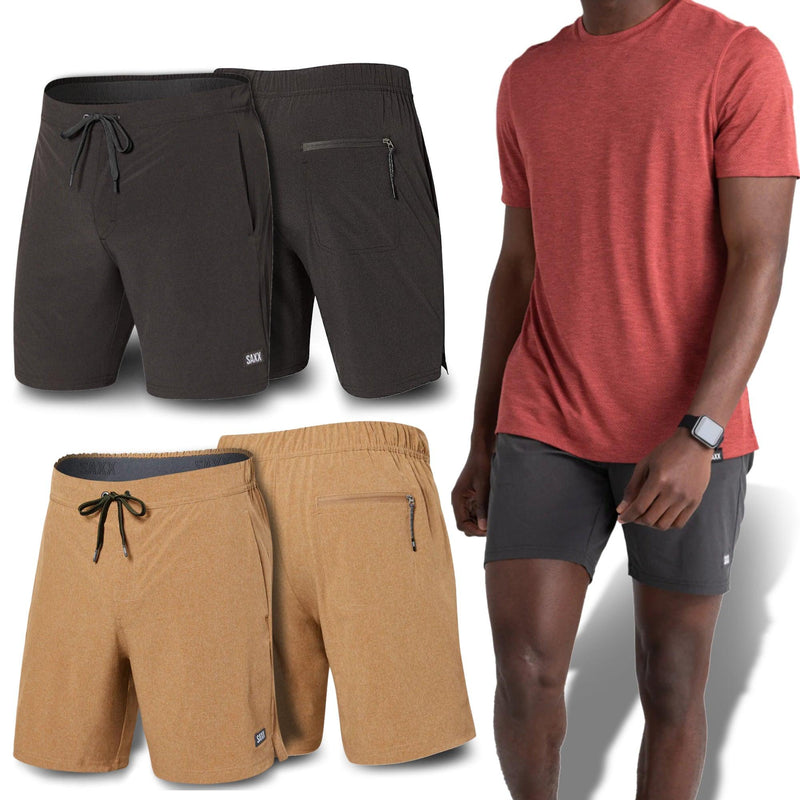 SAXX Sport 2 Life 2N1 7" Shorts Built in Liner w/ The BallPark Pouch - Saxx - Ridge & River