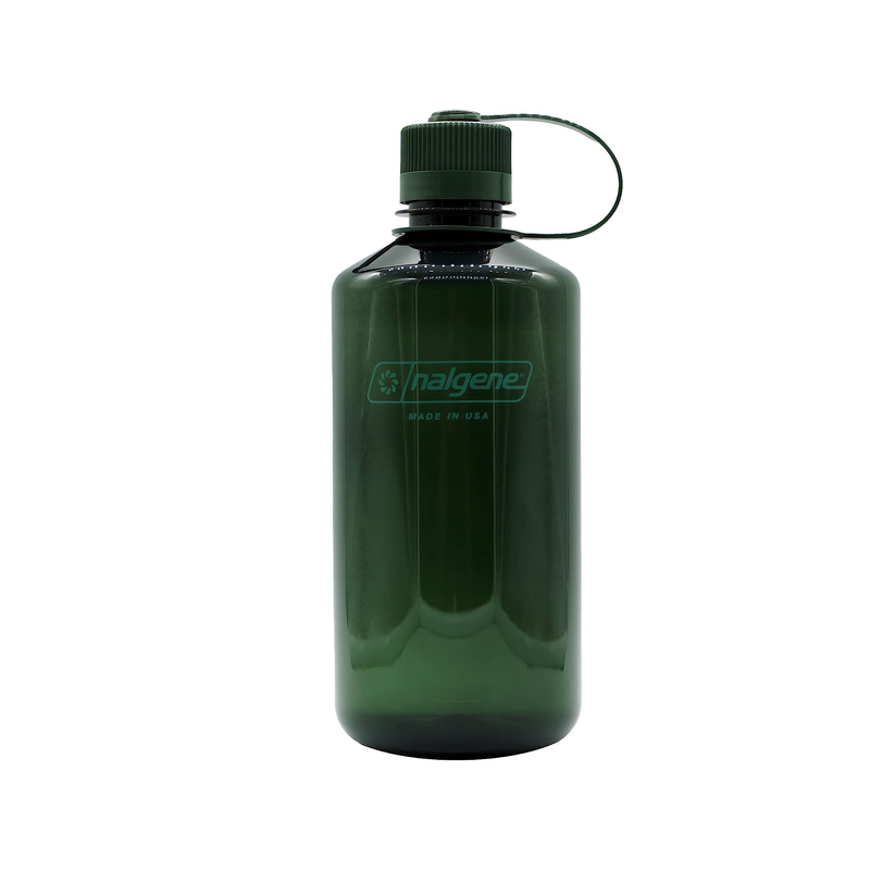 Nalgene Narrow Mouth 32oz Tritan Plastic Water Bottle, 32 Ounce
