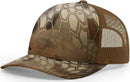 Richardson 112PFP Duck Camo Bottomland Camo Hat Five Panel Hat Trucker Cap