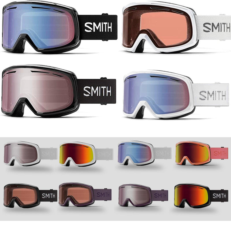 Smith Drift Snow Goggles Ski Goggles Anti-Fog Coating + Cylindrical Carbonic Lens - Smith - Ridge & River