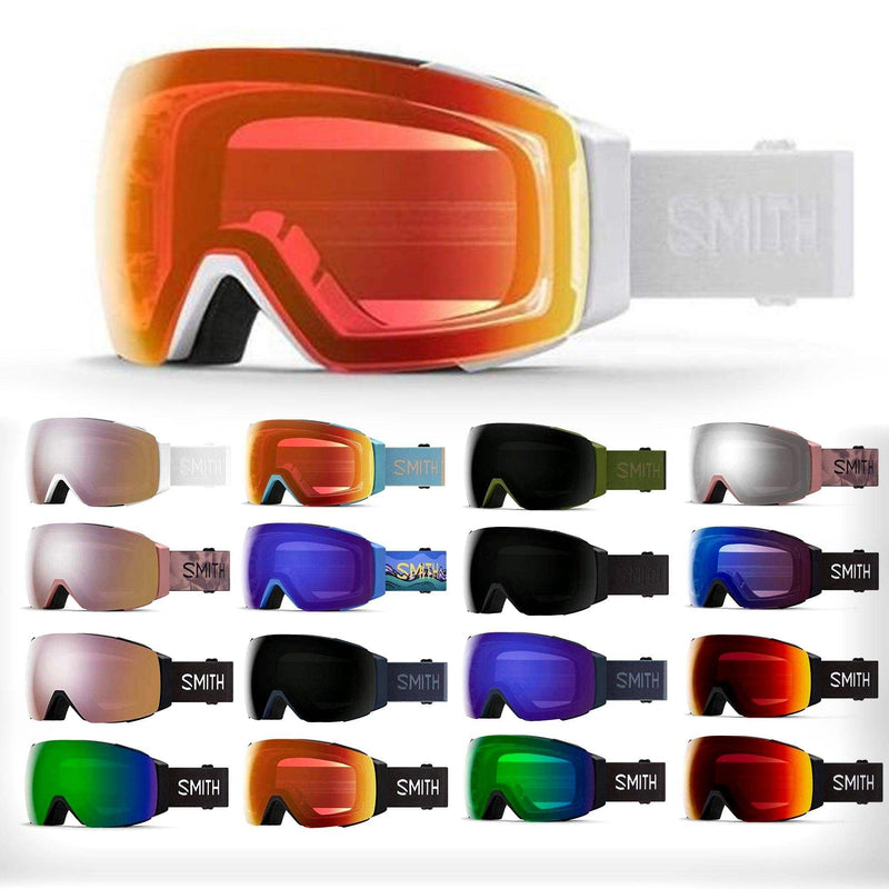 smith ski goggle lenses Smith I/O MAG Ski Goggles Snow Goggles Chromapop Lenses Ultra-Wide View + Anti-Fog
